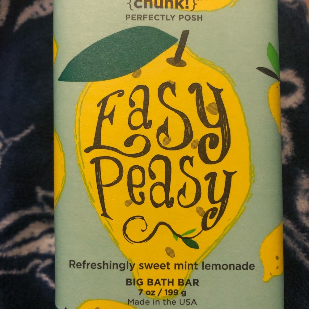 Perfectly posh easy peasy chunk